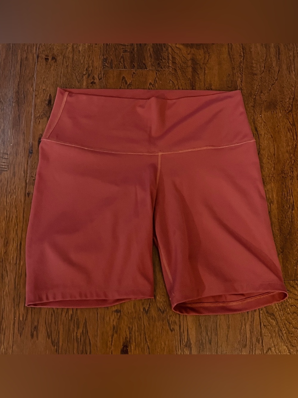 Nike Women's Burgundy High-Rise Bike Shorts